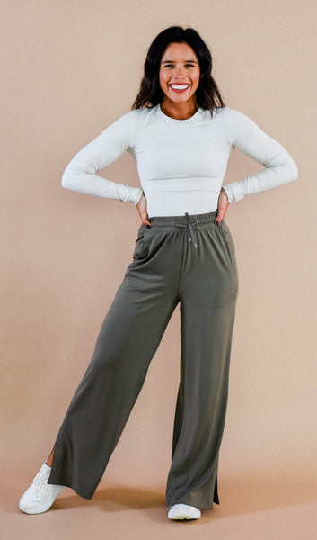 The Casual Wide Leg Pant